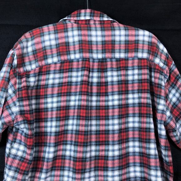 Ralph Lauren Polo Mens Shirt Multi Plaid 100% Cotton Button Down Short Sleeve L - Picture 10 of 11